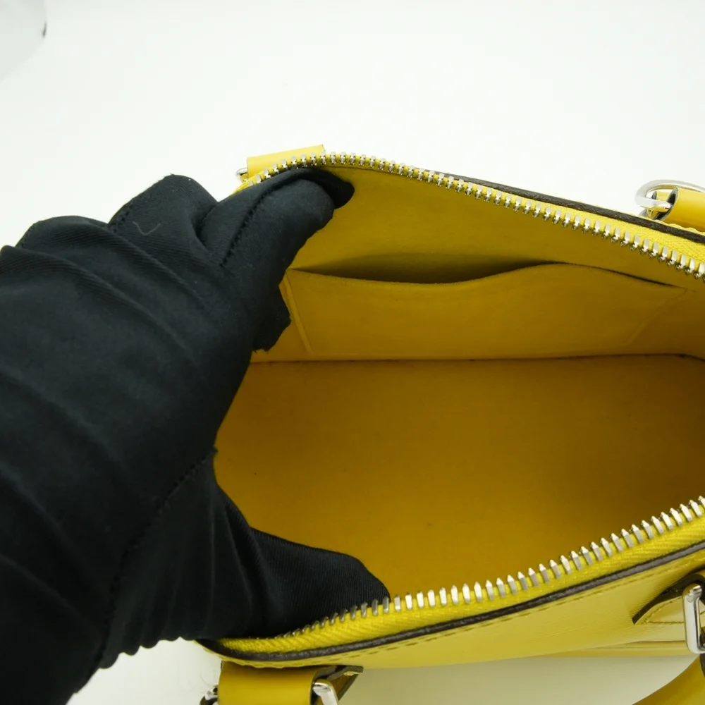 Authentic Louis Vuitton EPI Alma BB Yellow - Picture 11 of 16